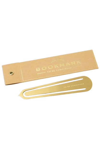 Bookmark - To Be Continued