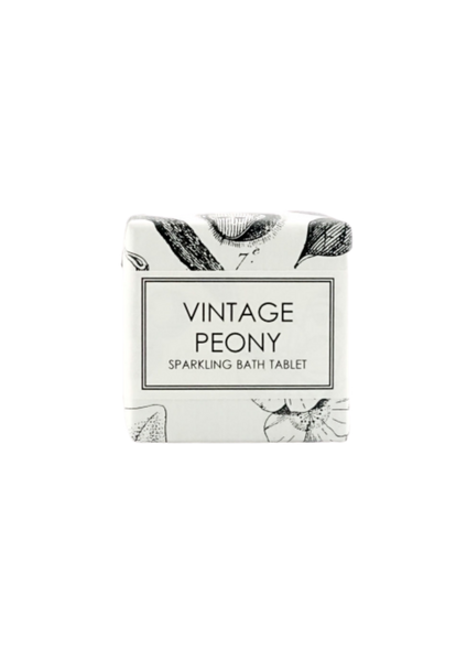 Vintage Peony Bath Tablets