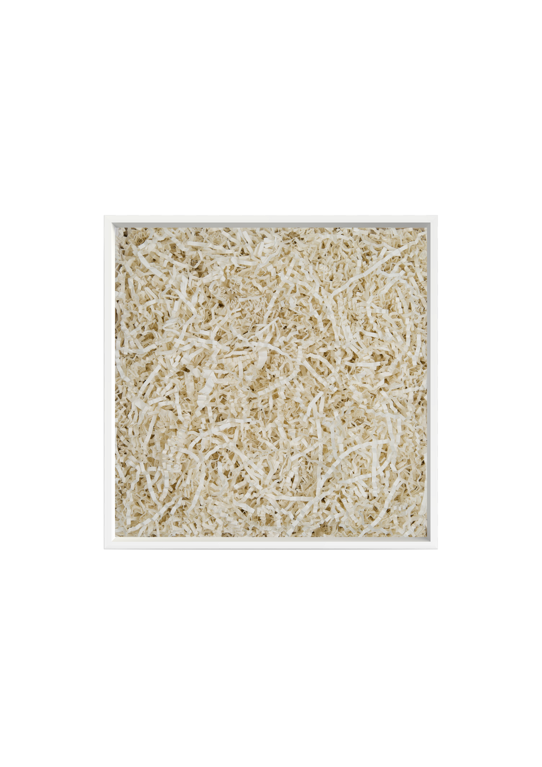 Ivory Crinkle Paper - Generic Box S - 8x8x5.25