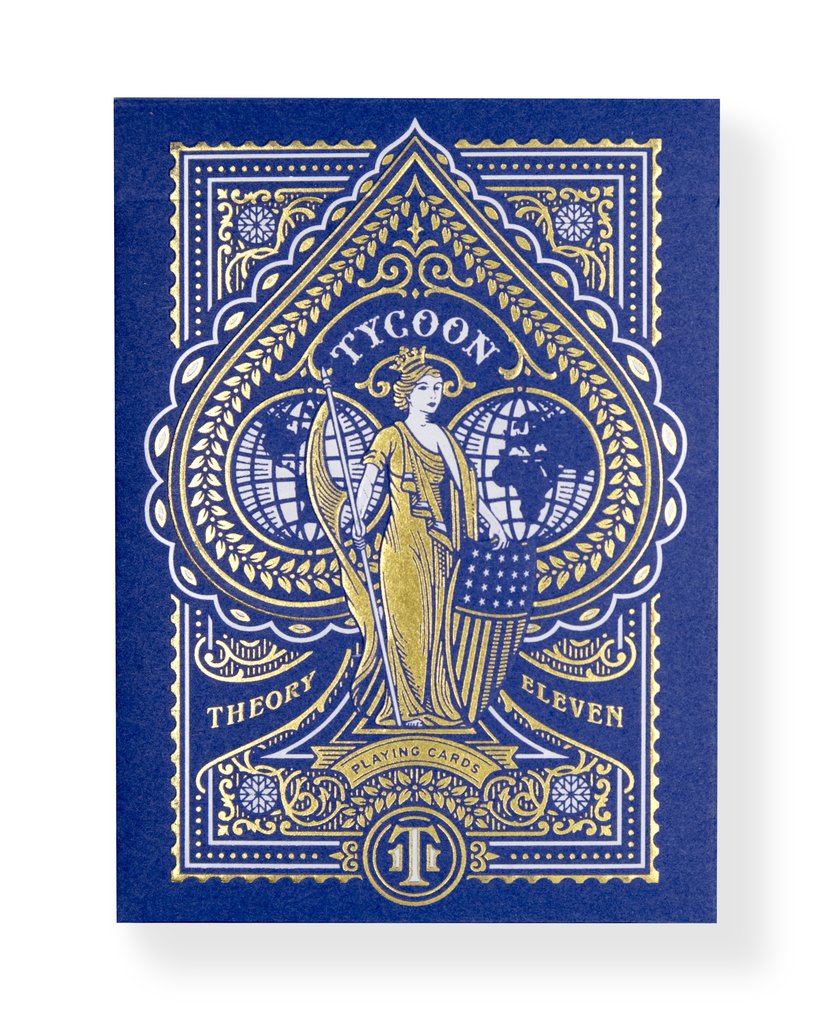 Tycoon Blue Playing Cards