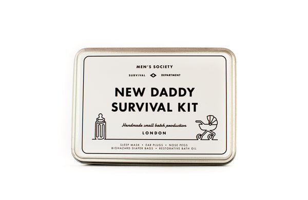 Men's Socity-New Daddy Survival Kit- Personalized Gift Set